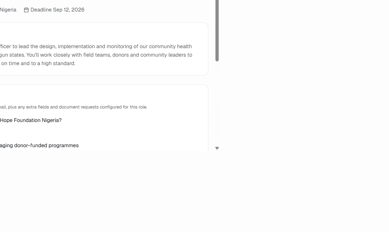 Real Yicirc product interface showing recruitment workflow steps